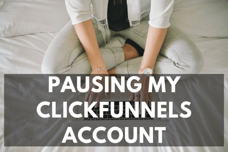 How To Pause My ClickFunnels Account: NEED To Know Subscription Pricing